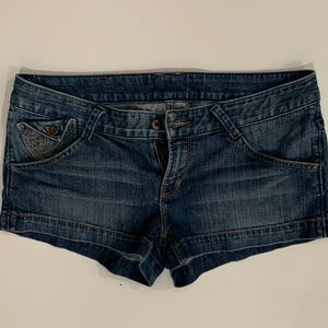 Express X2 Size 9 jean short shorts